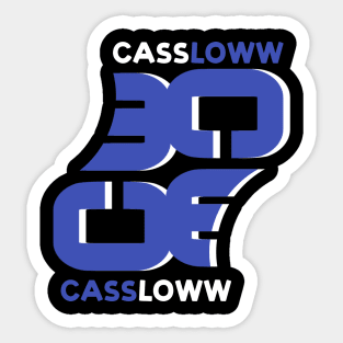 Cassloww (FW) #01 Sticker